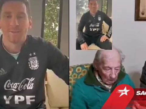 'Fan cứng' 100 tuổi ghi lại chi tiết tất cả bàn thắng của Messi