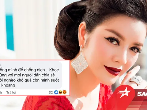 Lý Nhã Kỳ 'đáp trả tay đôi' với anti-fan vì bị mắng suốt ngày khoe khoang, không làm công đức chống dịch