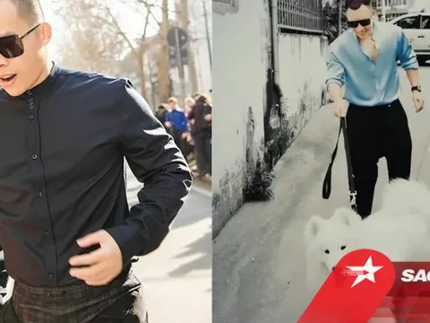 Vũ Khắc Tiệp bị anti-fan dọa 'báo công an' khi đăng ảnh dắt chó đi dạo