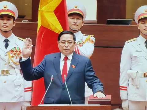 Ông Phạm Minh Chính đắc cử Thủ tướng, tuyên thệ nhậm chức trước Quốc hội