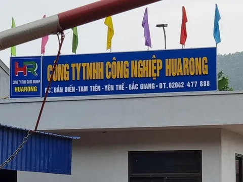 Bắc Giang: Công ty Huarong bị 'tố' vi phạm về đất đai?