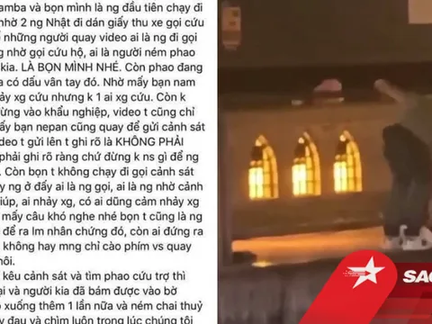 Cô gái phân trần khi bị tố quay clip vụ thanh niên bị dìm xuống sông tử vong ở Nhật, tiết lộ chi tiết sốc
