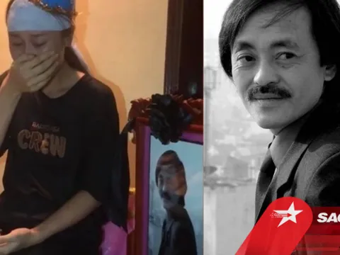 Quặn lòng cảnh gia đình cố Nghệ sĩ Giang Còi đội khăn tang đón sinh nhật, bật khóc không nói nên lời