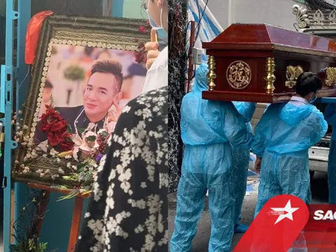 Hình ảnh đưa tiễn ca sĩ Việt Quang về nơi an nghỉ cuối cùng: Hiu quạnh, vắng lặng đến đau lòng!