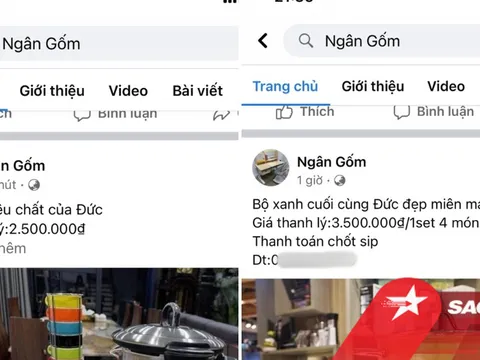 Công an truy tìm, dân mạng rần rần lập nhóm tố 'Ngân gốm' lừa đảo nhưng facebook người này vẫn bán hàng