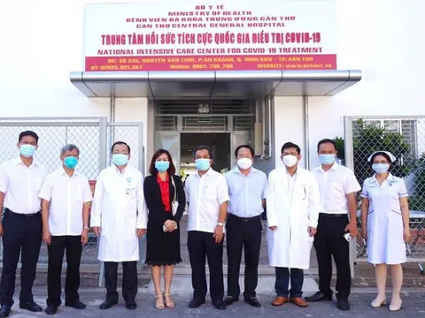 TP Cần Thơ: Trung tâm hồi sức điều trị bệnh nhân COVID-19 nguy kịch ở khu vực ĐBSCL đi vào hoạt động