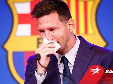 Giấy lau nước mũi của Messi bán giá 23 tỷ đồng
