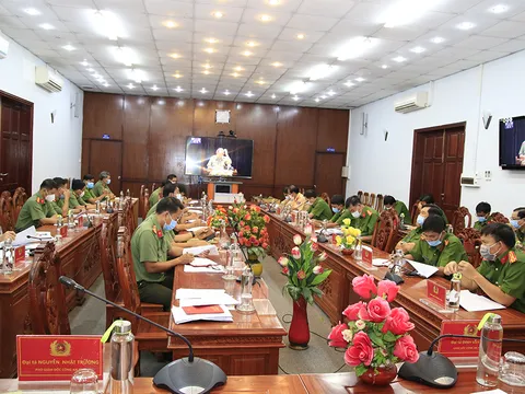 Bộ Công an Hội nghị toàn quốc về bảo đảm ANTT và phòng, chống dịch COVID-19