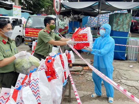 An Giang: Tuổi trẻ Công an tỉnh lan tỏa niềm tin chiến thắng dịch COVID-19