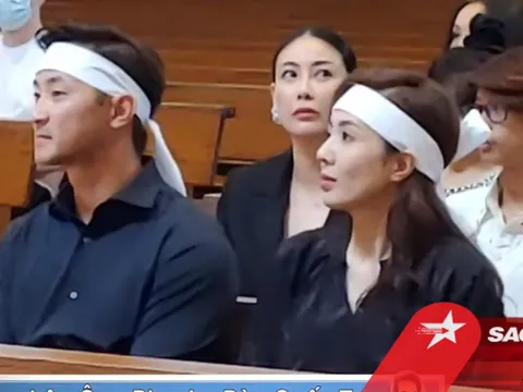 Hoa hậu Hà Kiều Anh nghẹn ngào thông báo về tình hình tang lễ của ba dượng tại Mỹ và Việt Nam