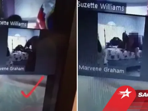 Quên tắt camera khi đang họp hội nghị qua Zoom, nữ giáo viên để lộ cảnh thân mật