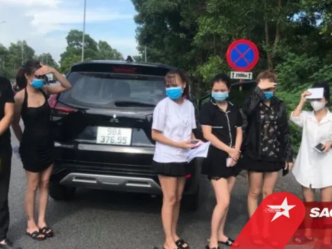 Phát hiện ô tô chở 6 cô gái trẻ dùng 6 giấy đi đường giả từ Phú Thọ đi Thái Nguyên