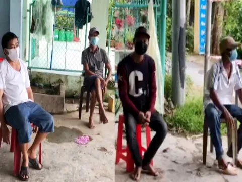 Bắt quả tang 4 người từ Cần Thơ trốn kiểm soát dịch vào An Giang bằng đường thủy