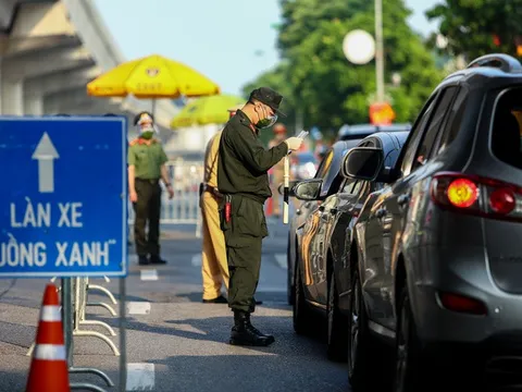 39 chốt kiểm soát, siết chặt vùng đỏ ở Thủ đô