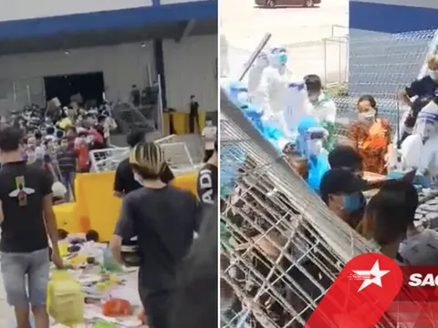 Nguyên nhân các F0 xô rào, chen lấn và giành giật suất ăn trong khu điều trị dã chiến ở Bình Dương