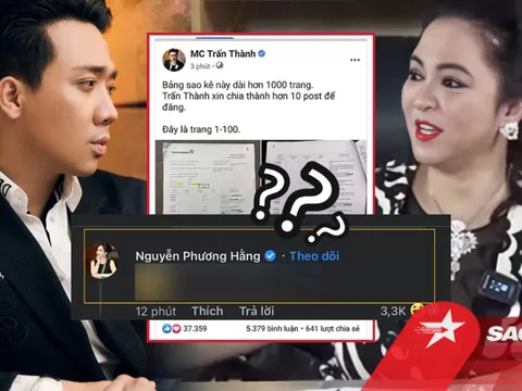 Trấn Thành vừa tung sao kê, nữ CEO Đại Nam lập tức để lại bình luận đáng chú ý?