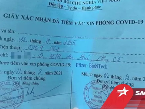 Xác minh thân nhân cô gái khoe tiêm 2 mũi vaccine Pfizer nhờ 'xin ông anh'