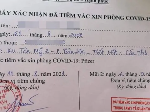 Vụ bé gái 13 tuổi được tiêm vaccine: Đình chỉ công tác hai cán bộ, nhân viên y tế