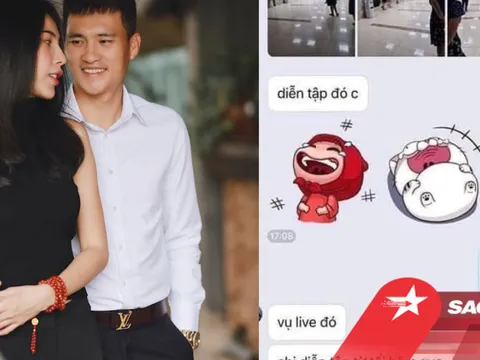 Xôn xao ảnh vợ chồng Thủy Tiên - Công Vinh 'tập dợt' cho buổi livestream sao kê?