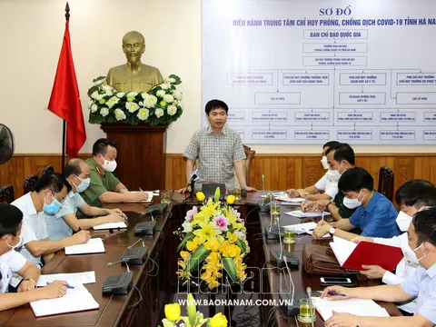 Hà Nam ghi nhận nhiều ca dương tính với SARS-CoV-2, họp khẩn trong đêm