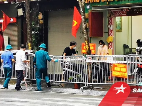 Hà Nội: Phong toả một đoạn phố Trần Nhân Tông sau khi phát hiện ca F0 mới