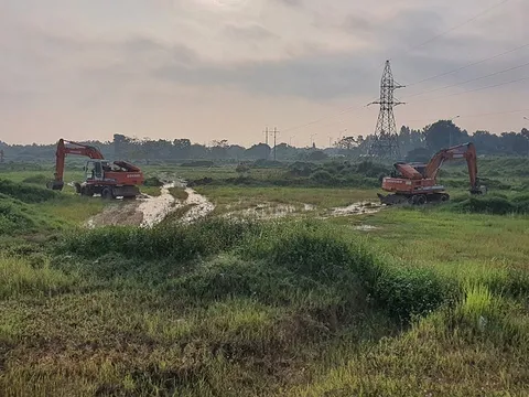 Vĩnh Phúc: Cưỡng chế thu hồi đất làm KĐT mới Nam Vĩnh Yên