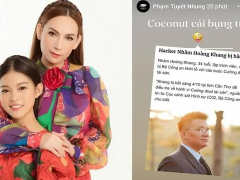 Con gái nuôi Phi Nhung bày tỏ: 'Vừa cái bụng tôi', khi đọc tin Nhâm Hoàng Khang bị bắt
