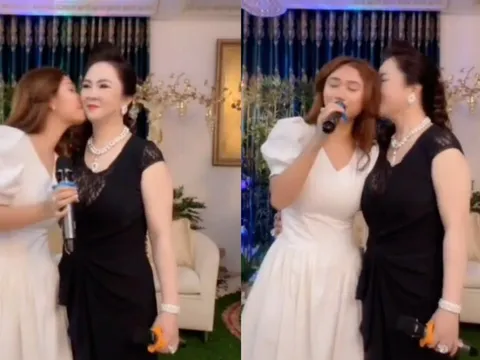 Lộ diện cô gái lạ được bà Phương Hằng thoải mái thể hiện tình cảm và giới thiệu là 'người bí mật'