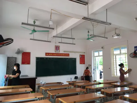 Trường tiểu học Phú Lãm (Hà Đông- Hà Nội): Đảm bảo an toàn phòng chống dịch trong trường học