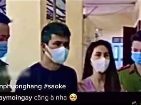 Xôn xao ảnh vợ chồng Công Vinh - Thủy Tiên tại đồn công an, sự thật thế nào?