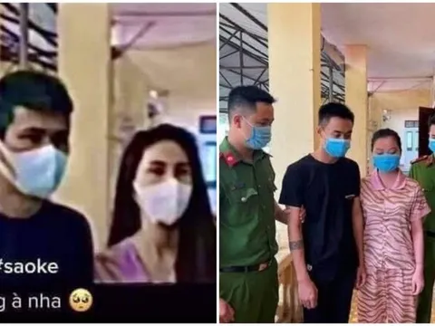 Bức ảnh vợ chồng Thuỷ Tiên tại đồn công an: Hé lộ tấm hình gốc, công an lên tiếng làm rõ chân tướng