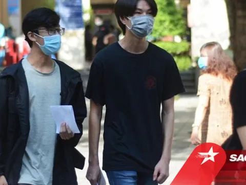 Một trường đại học ở TP.HCM cho sinh viên đến trường học thực hành trực tiếp