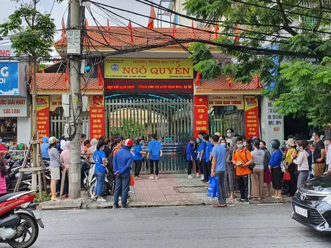 Bắt tạm giam Hiệu trưởng và Thủ quỹ một trường ở Hải Phòng vì bị tố 'lạm thu'