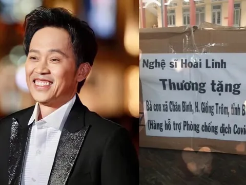 Xúc động hình ảnh nghệ sĩ Hoài Linh âm thầm hỗ trợ miền Tây chống dịch sau thời gian dài ở ẩn