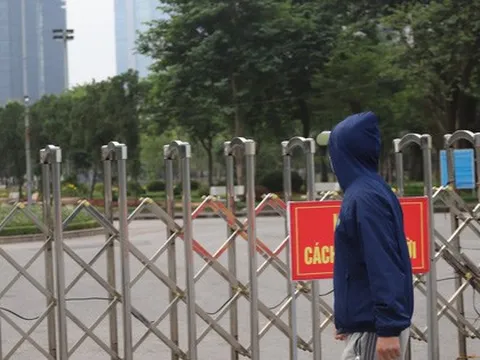 Hà Nội: Tạm thời phong tỏa Công viên Cầu Giấy sau khi ghi nhận 4 ca F0 từng đến chơi