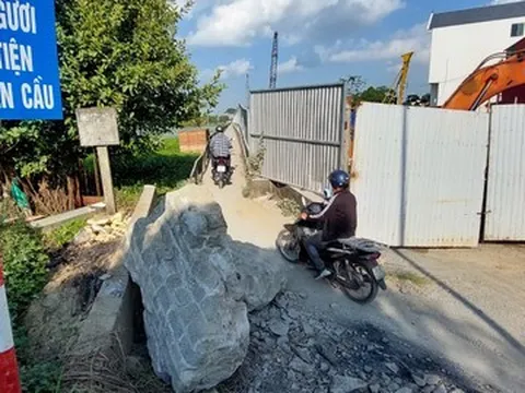 Mỹ Đức - Hà Nội: Dự án gần 300 tỷ có dấu hiệu thi công ẩu, gây ô nhiễm môi trường