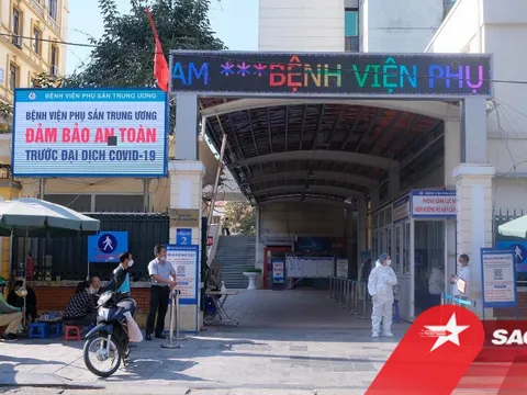 Hà Nội: Phát hiện chùm 15 ca dương tính SARS-CoV-2 tại Bệnh viện Phụ sản Trung ương, khẩn tìm người
