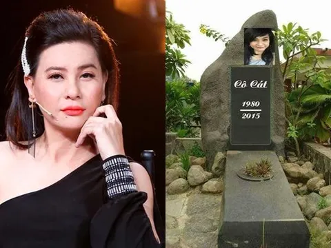 Cát Phượng gửi lời cảm ơn đến người làm bia mộ cho mình, hứa hiến xác cho y học