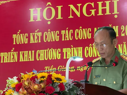Tiền Giang: Công an tỉnh được tặng Huân chương chiến công hạng Nhì