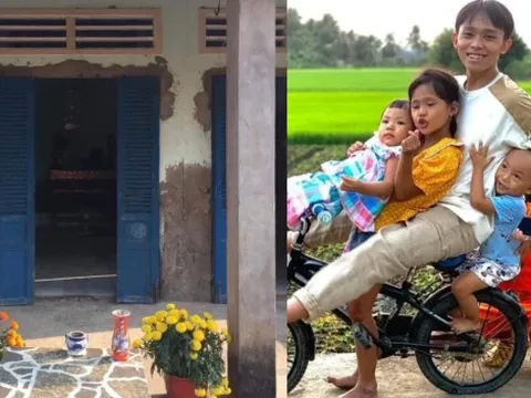 Hồ Văn Cường ăn Tết ở quê: Fan chạnh lòng vì ngôi nhà đã quá cũ, tường gạch bong tróc lổm chổm