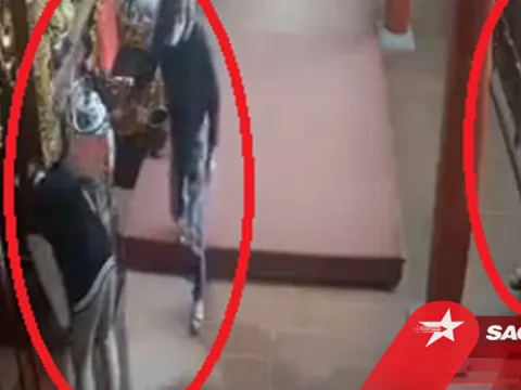 3 thanh niên mắt láo liên khi vào chùa, camera ghi lại cảnh tượng đáng xấu hổ