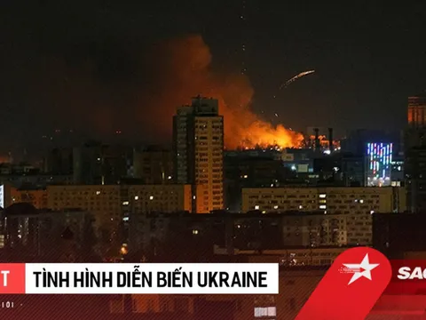Cập nhật: Quân đội Nga tấn công Ukraine bằng tên lửa và pháo kích