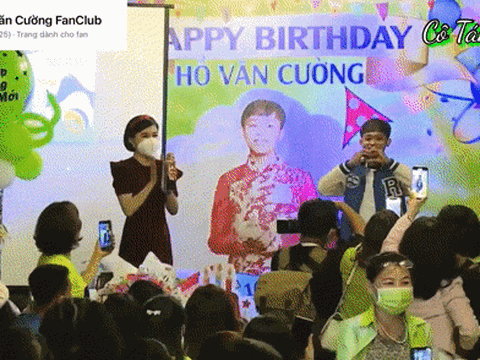 Fanclub tổ chức sinh nhật hoành tráng cho Hồ Văn Cường, diện mạo của nam ca sĩ gây xôn xao