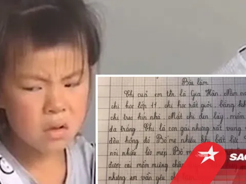 Bé gái làm văn 'bóc phốt' loạt tật xấu của chị gái, câu kết còn tỏ rõ sự 'lươn lẹo' khiến CĐM cười ngất
