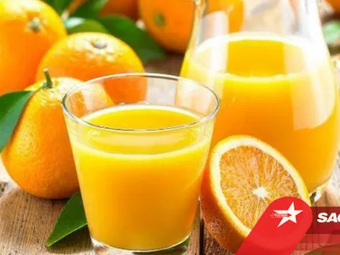 F0 uống nước cam sao cho đúng cách?
