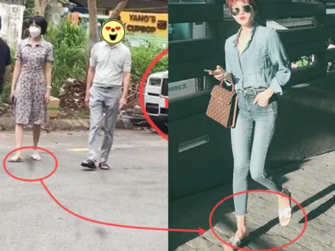 Rò rỉ hình ảnh được cho là Hiền Hồ sánh đôi cùng 'anh họ' đại gia U60 đi xem biệt thự?
