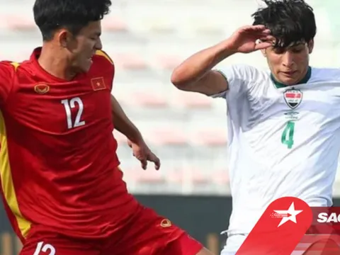 U23 Việt Nam hoà U23 Iraq: 'Lính' ông Park ra mắt thua HLV Đinh Thế Nam