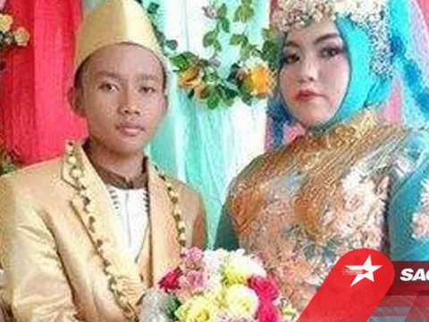 Xôn xao đám cưới chú rể 14, cô dâu 20 tuổi nhìn như chị em khiến dân tình thở dài: 'Cạn lời'