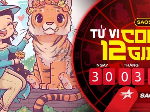 Tử vi hôm nay thứ 4 ngày 30/3/2022 của 12 con giáp: Dần tài lộc lên xuống bất ổn, Tuất đổ vỡ tình cảm