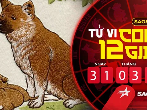Tử vi hôm nay thứ 5 ngày 31/3/2022 của 12 con giáp: Tuất và Tỵ cùng gặp vận may tài lộc